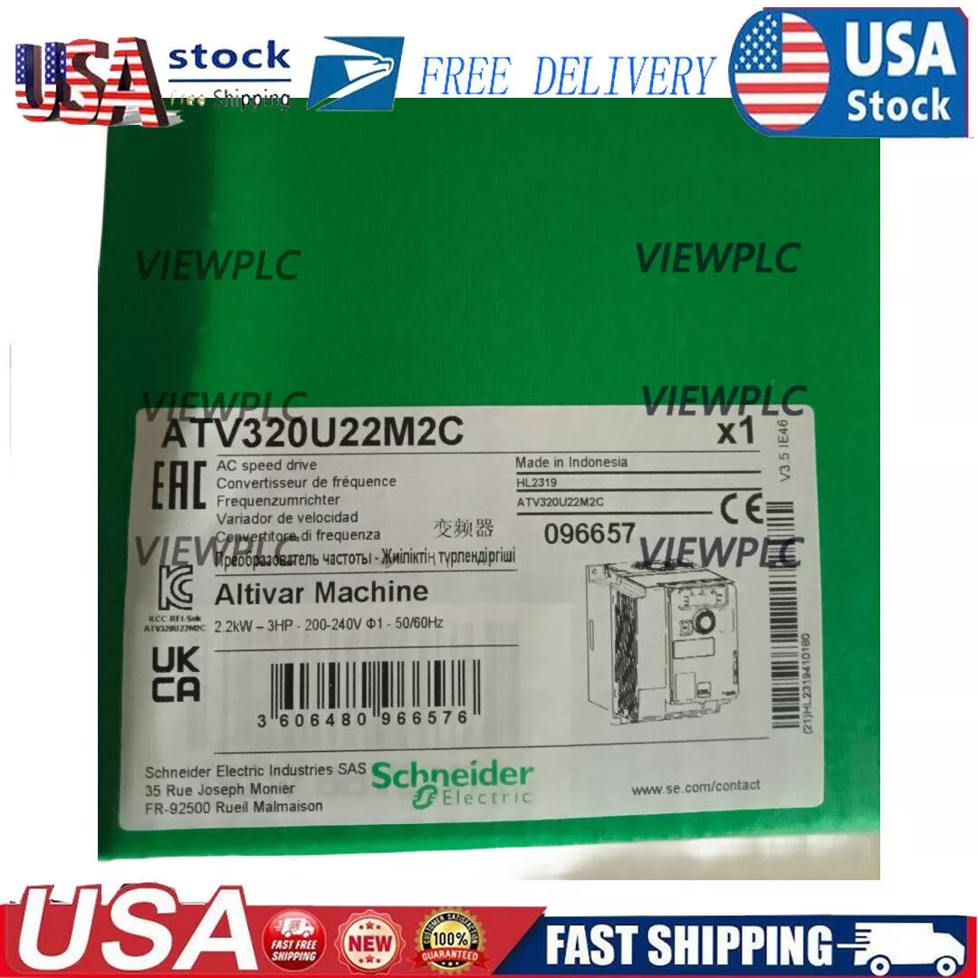 1PC New in sealed box Schneider frequency converter ATV320U22M2C #XG2 Opens in a new window or tab