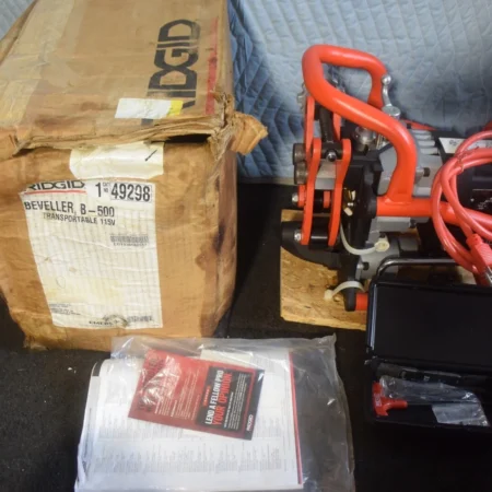 Ridgid Model B-500 Portable Pipe Beveller NEVER USED!!!