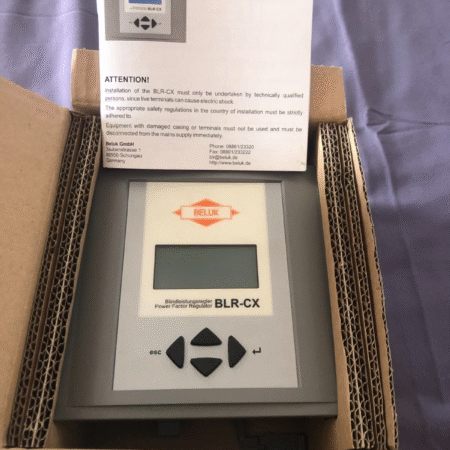 Power Factor Controller, Up to 6 steps. Beluk BLR-CX06R Opens in a new window or tab