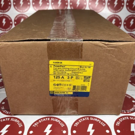 Square D HJA36125 I-Line Circuit Breaker- 3 Pole, 600V, 125AMP- NEW IN BOX 🔴🔴