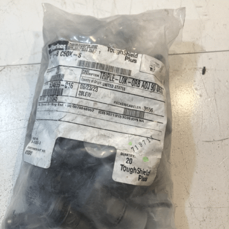 20 NEW Parker Hydraulic Fitting 6-8 C50X-S Triple-Lok 37 degree flare JIC (B2)