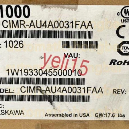 1PC New Yaskawa CIMR-AU4A0031FAA Inverter Free delivery