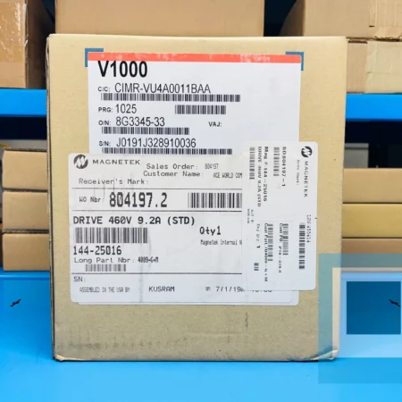 NEW - Yaskawa CIMR-VU4A0011BAA V1000 VFD Drive / Magnetek Impulse G+M 4009-G+M
Opens in a new window or tab