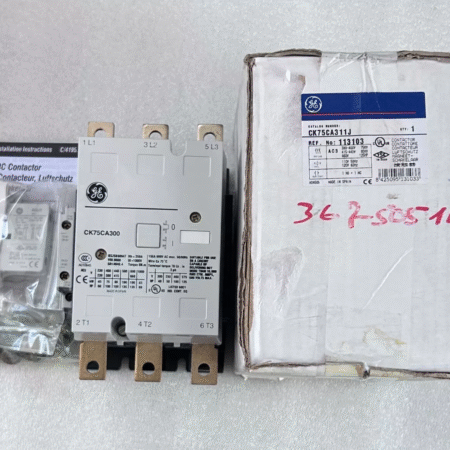 GENERAL ELECTRIC CK75CA311J / CK75CA300 COIL110/120 VAC CONTACTOR (NEW IN BOX)
Opens in a new window or tab