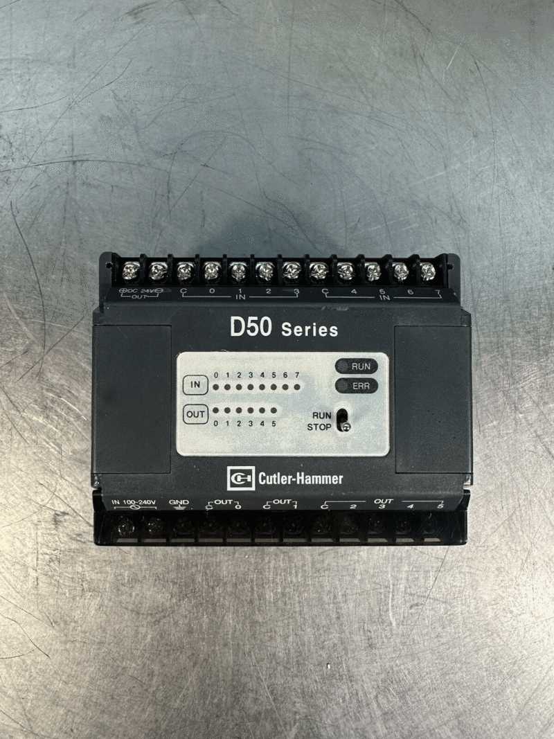 Cutler-Hammer D50CRA14 Series A1 14 I/O Relay Output Module. Each (BIN-1.5.5)