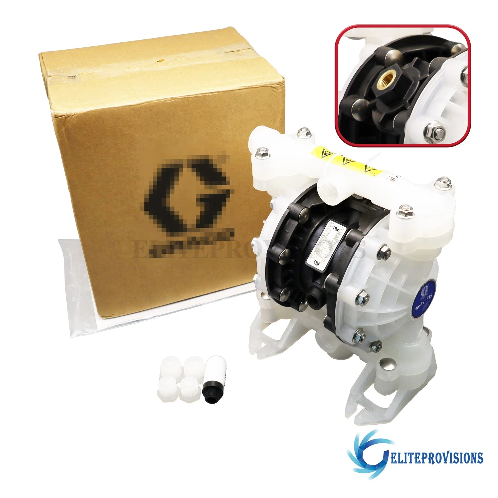 NEW Fits For Husky 515 D52966 High Quality 1/2" Double Diaphragm Pump US
