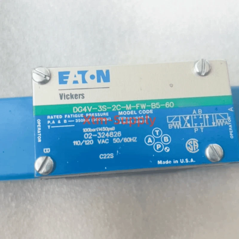 1PC NEW Eaton Vickers DG4V-3S-2C-M-FW-B5-60 solenoid directional valve
Opens in a new window or tab