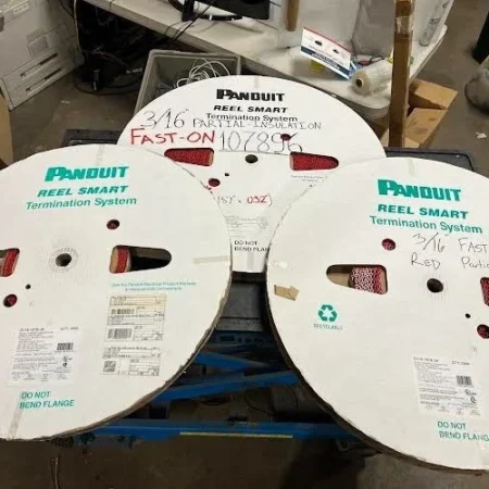 Lot of 3000 Panduit DV18-187B-M Disconnect Connector DV18-187B-3K New on roll