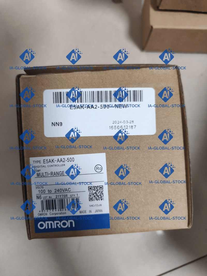 1PCS New Factory Sealed Omron E5AK-AA2-500 1-Year Warranty