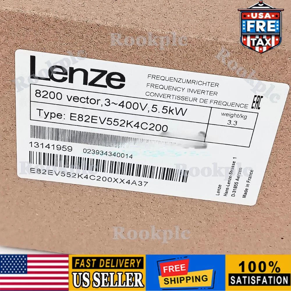 1PCS NEW LENZE Frequency Inverter E82EV552K4C200