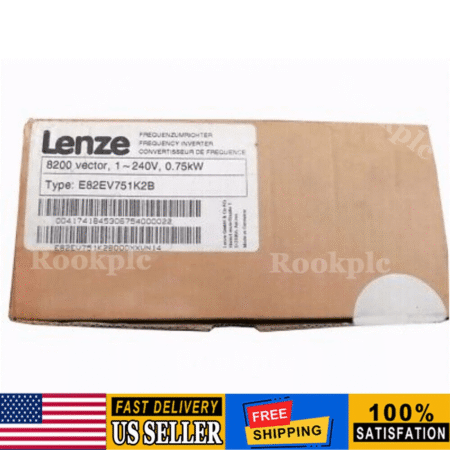 LENZE NEW E82EV751K2B E82EV751_2B Inverter 8200 Vector 0.75kW E82EV7512B IN BOX