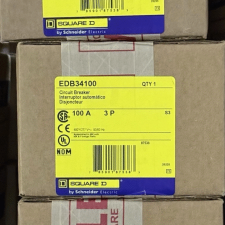 1 NEW SQUARE D FACTORY SEALED 3P 100A BOLT ON 480/277 - NF PANELBOARDS EDB34100
Opens in a new window or tab