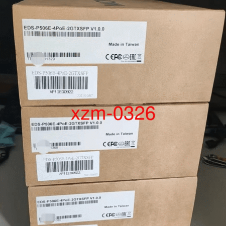 1PCS NEW EDS-P506E-4PoE-2GTXSFP Ethernet switche Fast FedEx or DHL