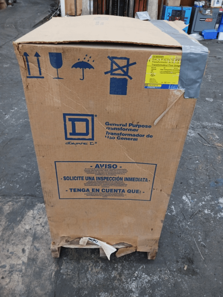 NEW Square D 50 KVA 1 PHASE Transformer 120/240 HV 208 LV EE50S60H