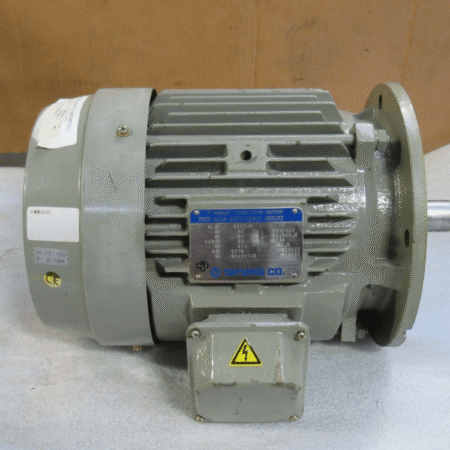NEW TATUNG INDUCTION MOTOR EEFC-D 3.7 KW 5 HP 112M FRAME 230/460V 1735RPM 3PH