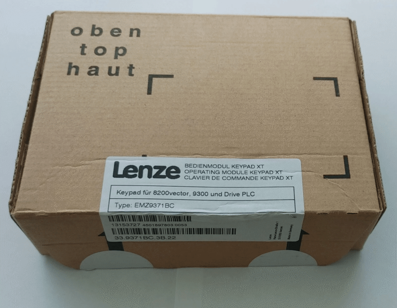 LENZE EMZ9371BC keypad panel. Keypad XT. Automation module NEW FAST SHIPPING