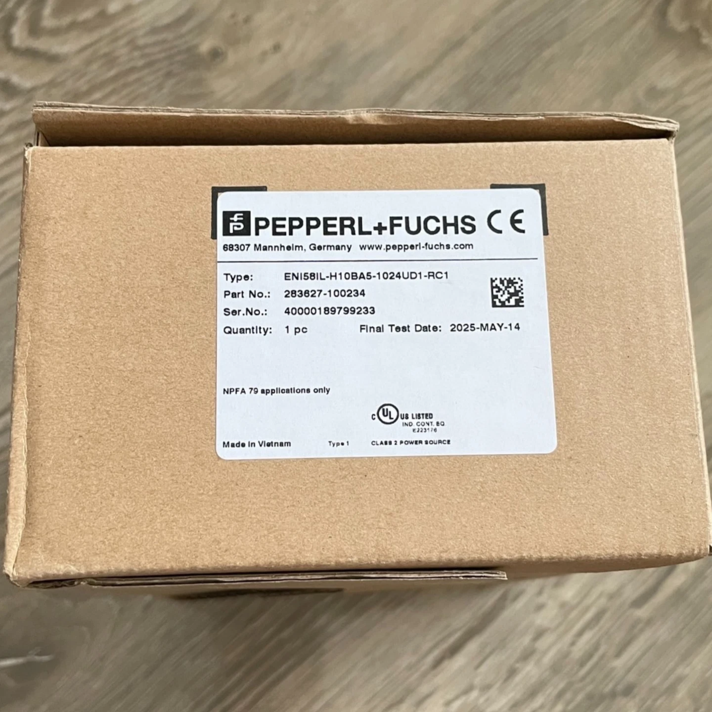 1PC Brand New Pepperl+Fuchs ENI58IL-H10BA5-1024UD1-RC1 Encoder
Opens in a new window or tab