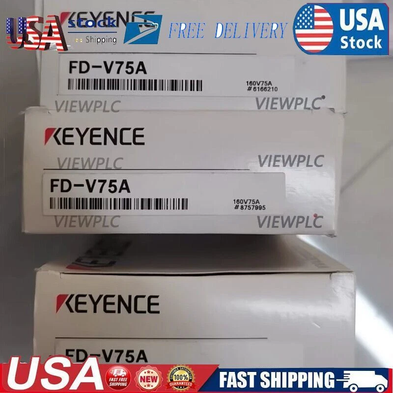 1PC New Keyence FD-V75A Air Flow Sensor FDV75A In Box Brand new Free Shipping Opens in a new window or tab