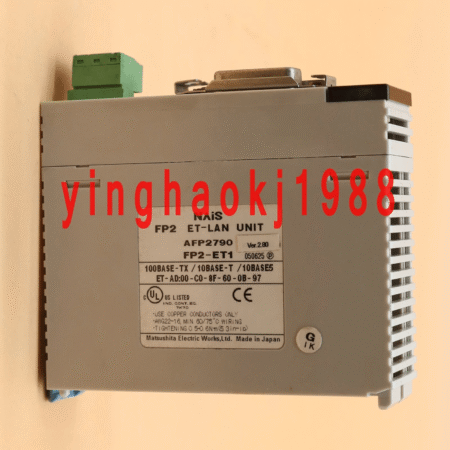 Used For Panasonic NAIS FP2 ET-LAN UNIT AFP2790 FP2-ET1 Tested