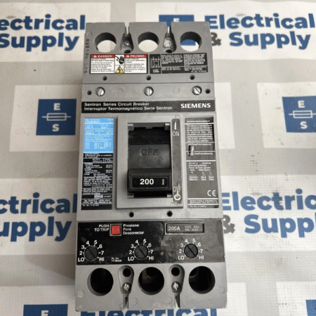 SIEMENS FXD63B200 3 Pole 200 AMP Circuit Breaker New Surplus
Opens in a new window or tab