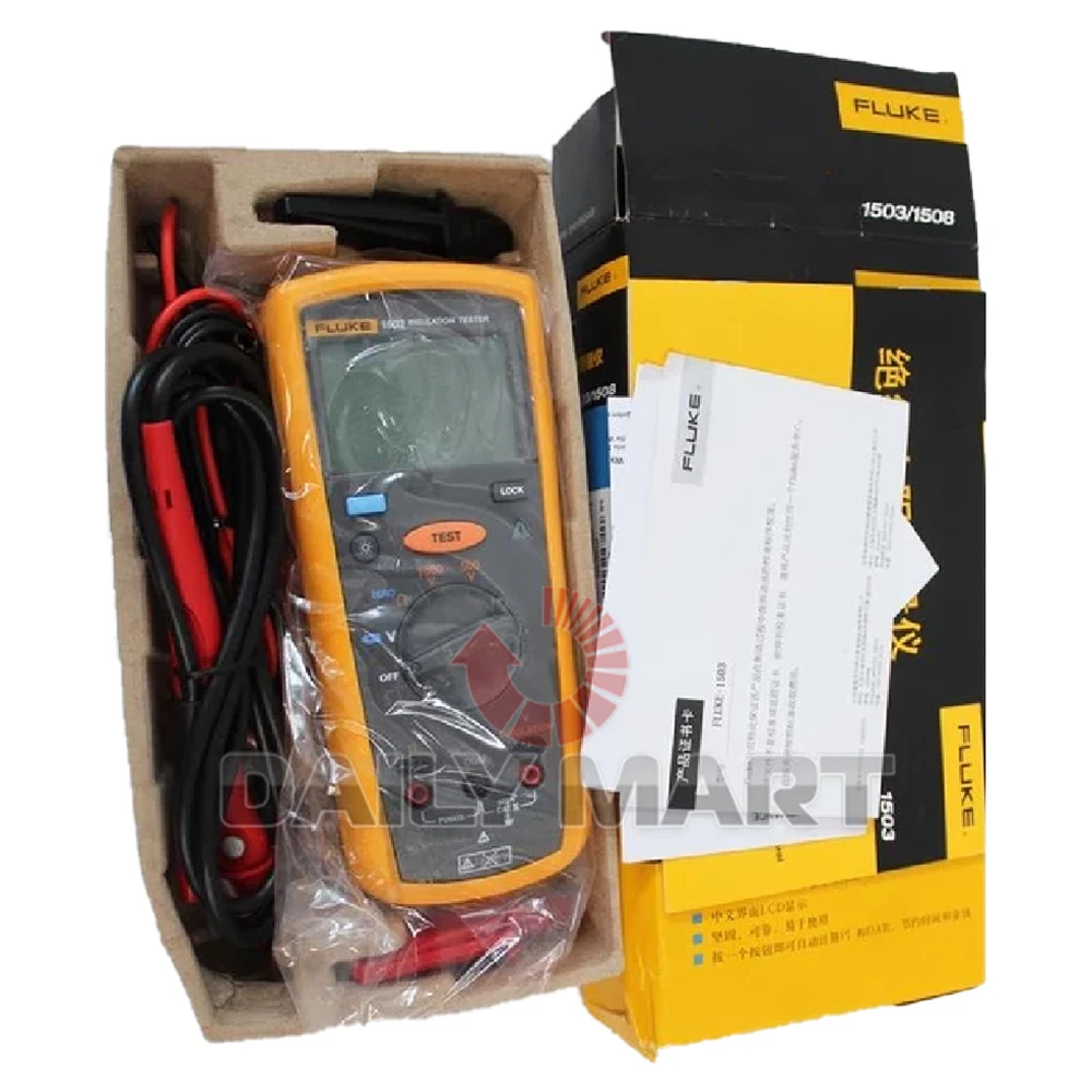 Fluke 1503 Digital Insulation Resistance Tester – New In Box, Megger Meter