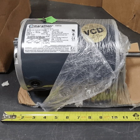 NEW Marathon G143 Electric Motor 1.5 HP 1725RPM 3PH 208-230/460 VAC FR 56