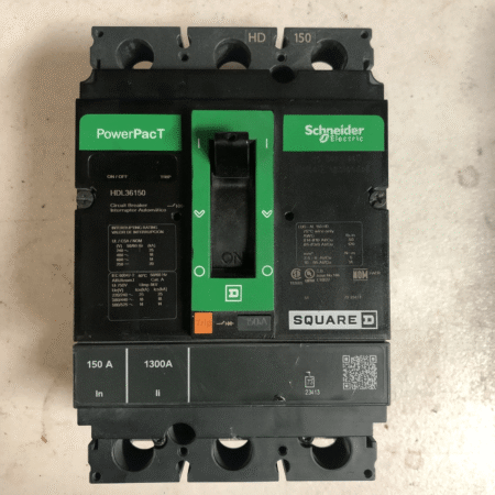Square D HDL HDL36150 3 Pole 150 Amp 600V Circuit Breaker New no box