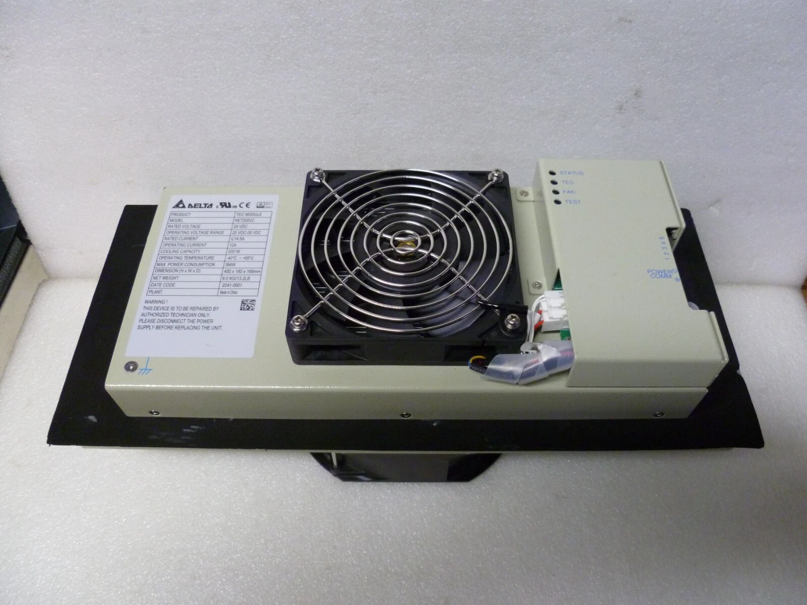 DELTA HET200VC 24VDC 200W Thermoelectric Mod
Opens in a new window or tab 2 HET200VC 0