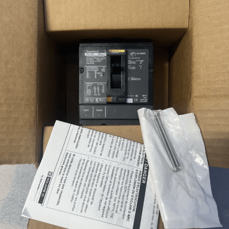 SQUARE D, HJL36125, 125A 600V Circuit Breaker NEW!