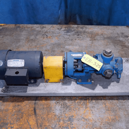 Viking Pump HL124A with LEESON 2 HP, 1725 RPM MOTOR MOD# C6T17FB119A