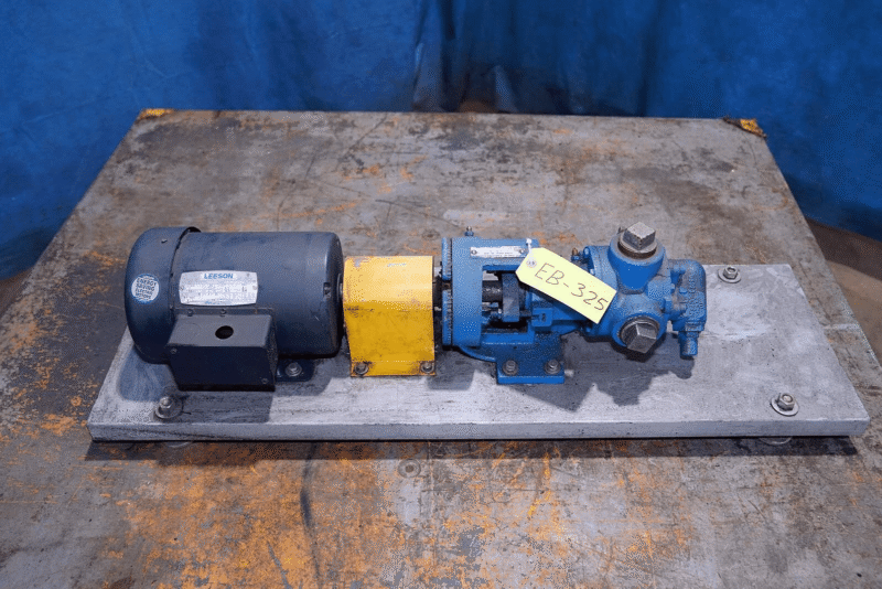 Viking Pump HL124A with LEESON 2 HP, 1725 RPM MOTOR MOD# C6T17FB119A
