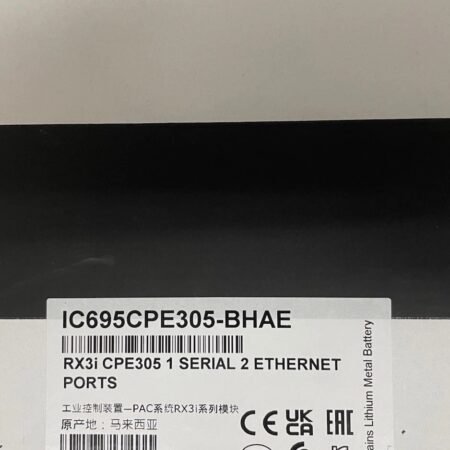 Brand New Never Open GE RX3i IC695CPE305-BCAB
Opens in a new window or tab