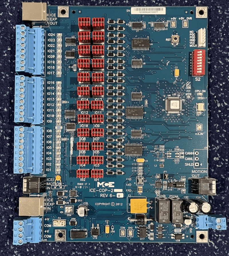 MCE ICE-COP-2 Serial Car Operating Panel Board