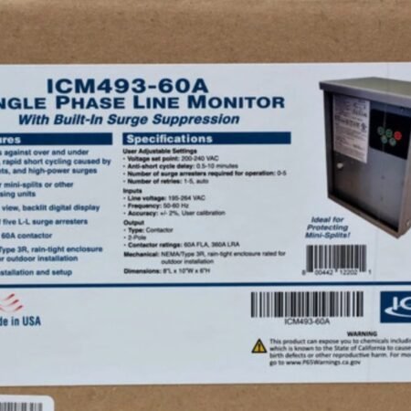 NEW Surge Protector ICM493 Mini Splits Hot Tubs Whole Home Counts Surges FAST SH
Opens in a new window or tab