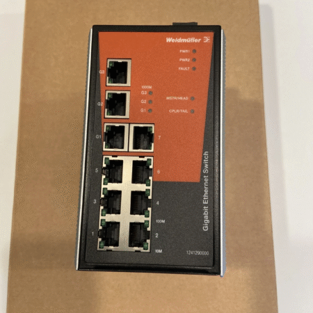 Weidmuller Managed Industrial Ethernet Switch 1241290000, IE-SW-PL10M-3GT-7TX Opens in a new window or tab