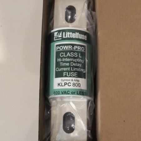 Littelfuse KLPC800 Electrical Fuse - Set of 3