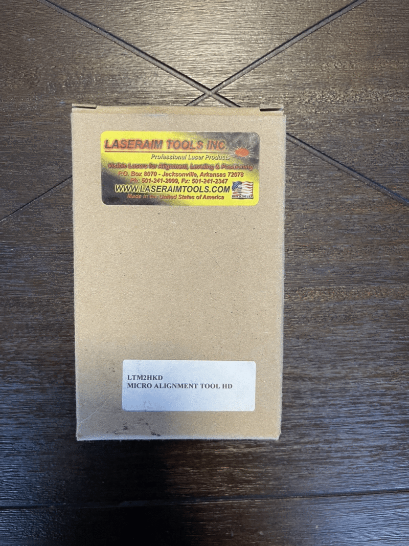 LASERAIM Micro Laser Alignment Tool LTM2HKD - New In Packaging