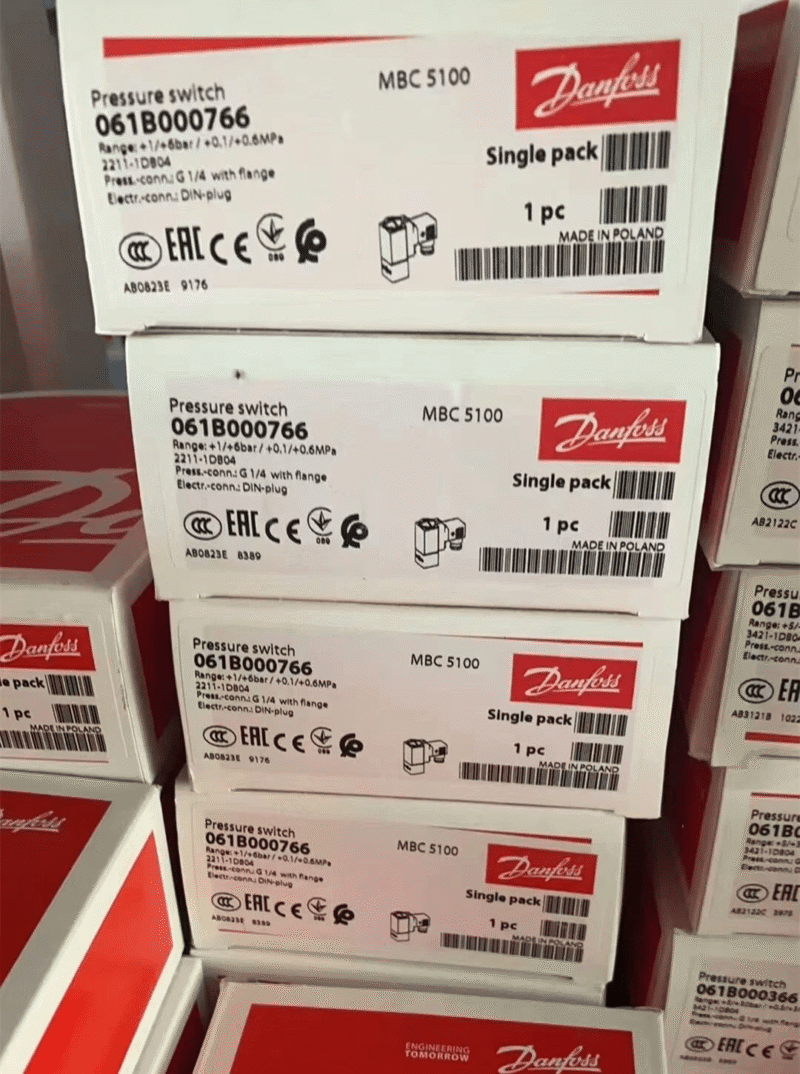 Danfoss MBC5100 061B000766 Pressure Switch