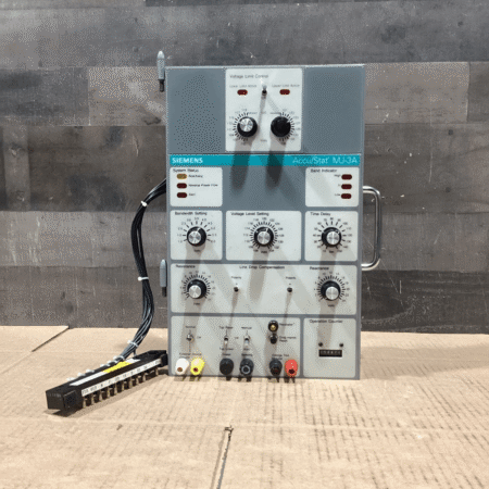 SIEMENS MJ-3A MJ303S72135 Accu/Stat Voltage Regulator Control Panel