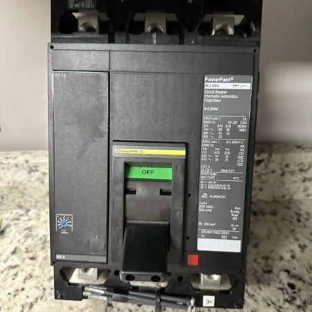 New Open Box Square D MJL36600 600 Amp 3 Ph 600V Main Circuit Breaker