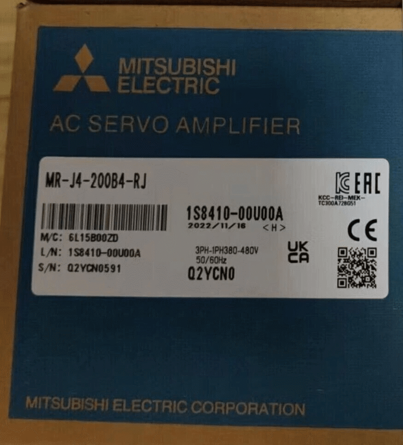 MR-J4-200B4-RJ 1PCS NEW MITSUBISHI SERVO DRIVE MR-J4-200B4-RJ