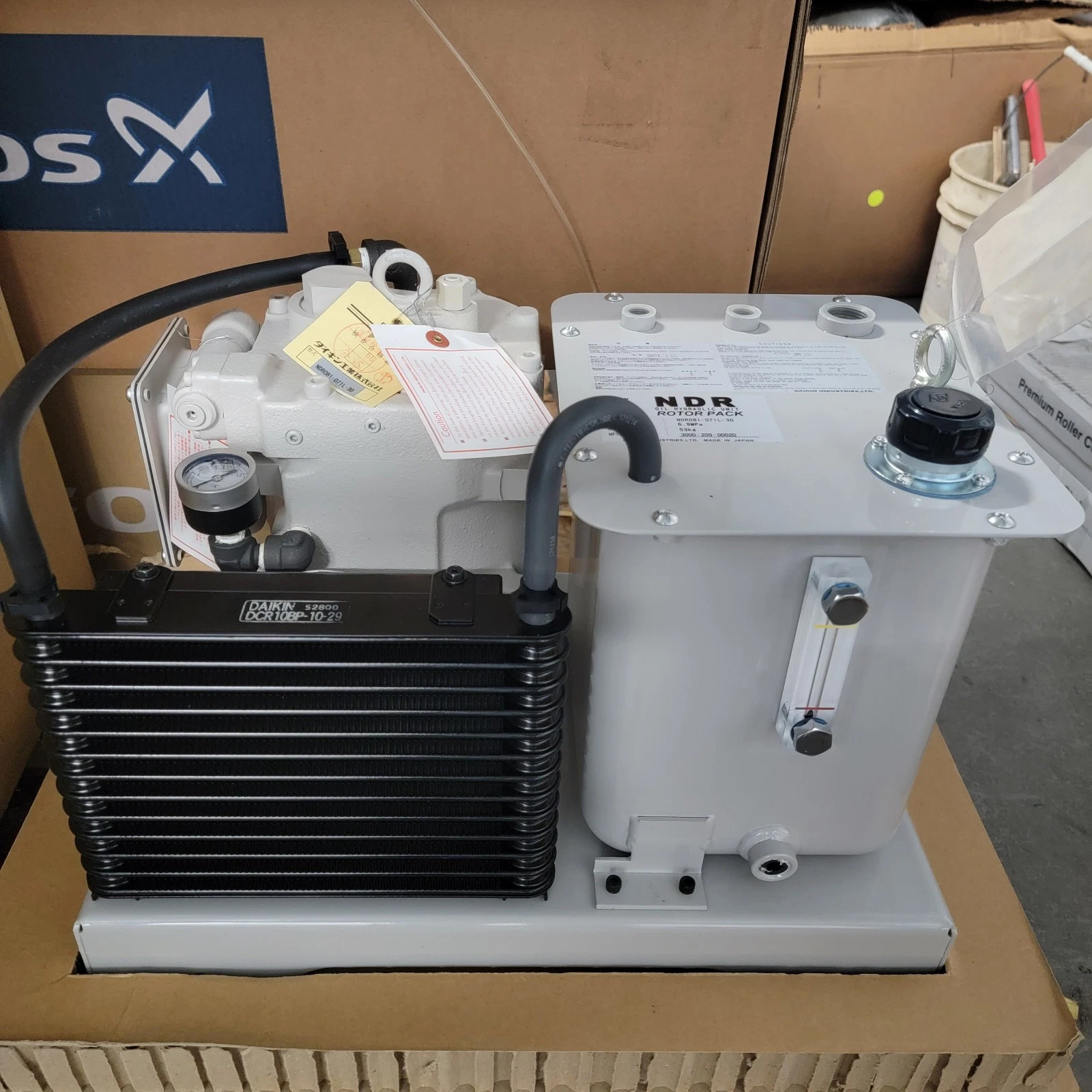 New Daikin NDR Oil Hydraulic Pump Power Unit Rotor Pack | NDR081-071L-30
