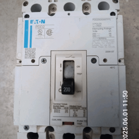 New Eaton PDD23F0200TFFL 200 Amp 240V 3 Pole PDD2 ￼ Breaker