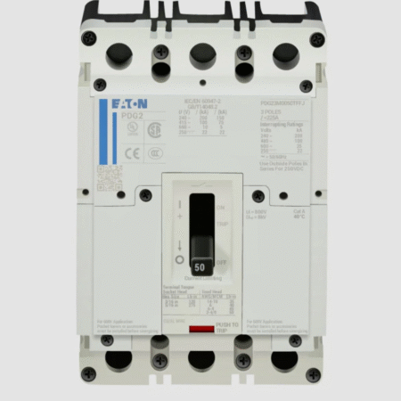 NEW Eaton PDG23M0050TFFL 50 Amp 600 VAC 3 Pole Type PDG2 Breaker
Opens in a new window or tab