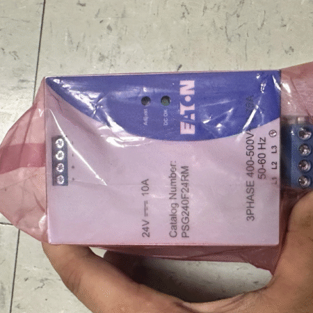 New Eaton PSG240F24RM 240W 3ph Power Supply 400-500V Input 24VDC Output Opens in a new window or tab