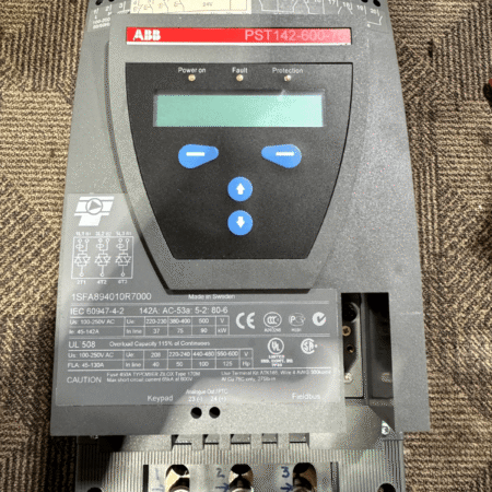USED ABB PST142-600-70 VFD DRIVE LOW HOURS *SHIPS SAME DAY UPS*