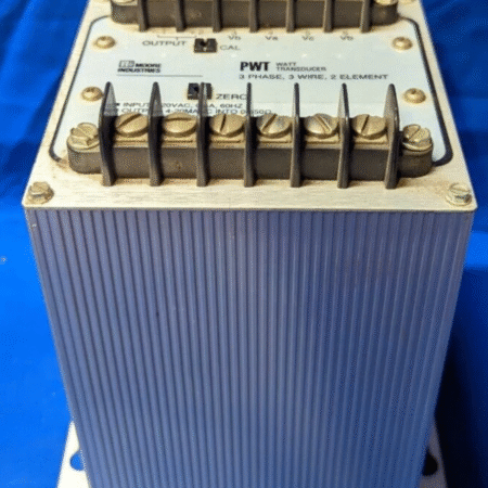 MOORE INDUSTRIES WATT TRANSDUCER PWT/120AC,5A/4-20MA/2 3 PHASE 3 WIRE
Opens in a new window or tab