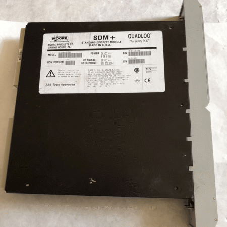 MOORE SDM+ QUADLOG,QLSDM024DCBBN,SDM+ 24 VDC,STANDARD DISCRETE MODULE,BZ