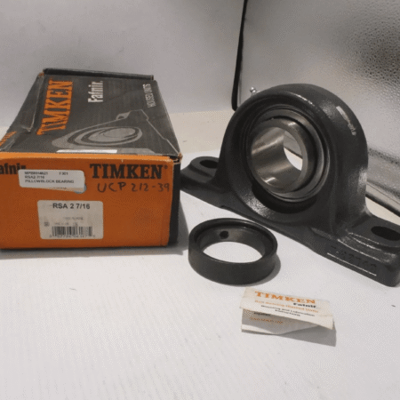 NEW TIMKEN RSA2-7/16 2-BOLT PILLOW BLOCK BEARING 2-7/16" BORE W/COLLAR