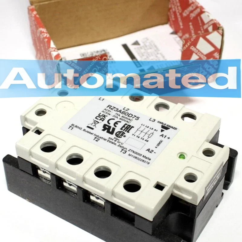 RZ3A60D75 1PCS NEW Carlo Gavazzi Solid state relay RZ3A60D75
Opens in a new window or tab
